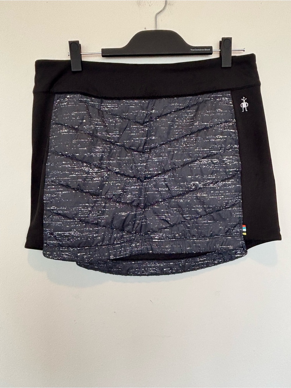 Smartwool Black Quilted Performance Mini Skirt